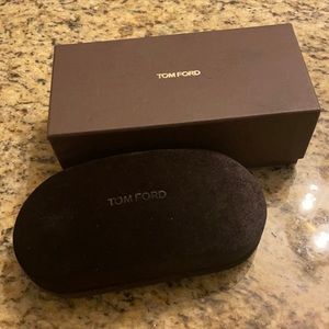 Tom Ford sunglass case and box, Brand new!